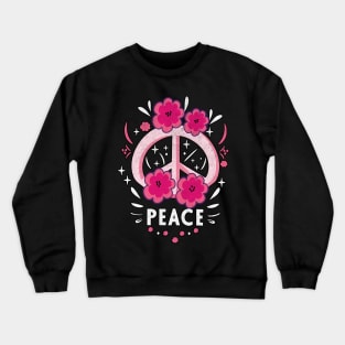 Centered in Peace Crewneck Sweatshirt
